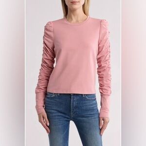 NWOT - Walter Baker Pink Dot Top - Size XS